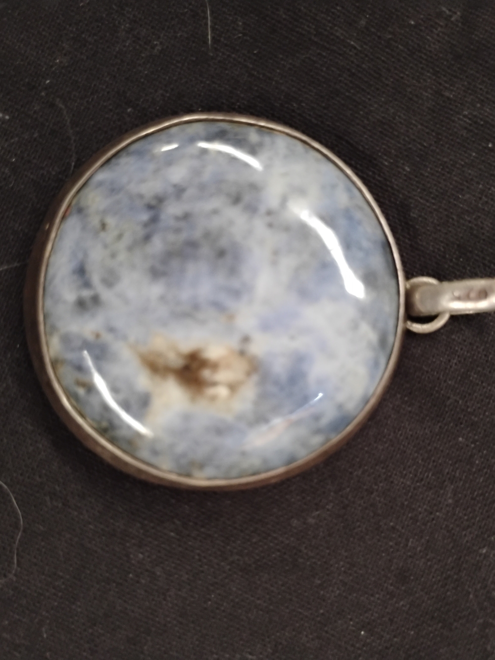 Light Blue Stone Pendant  Unbranded